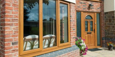 Golden Oak windows and doors