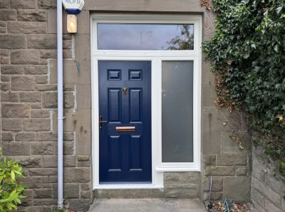 Blue Composite Door