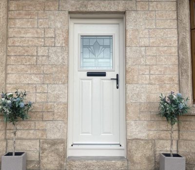 Cream Composite Door