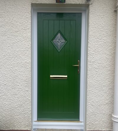 Leaf Green Door