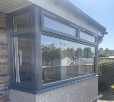 Slate Grey Bay Window