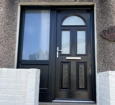 Black Composite Door