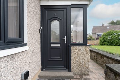 Beck Brown uPVC Door