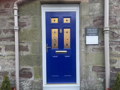 Ultramarine Blue Composite Door