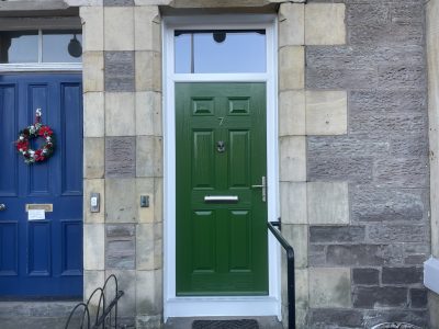 Leaf Green Composite Door