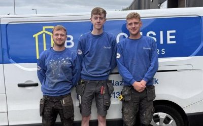 Balhousie Glazing Apprentices